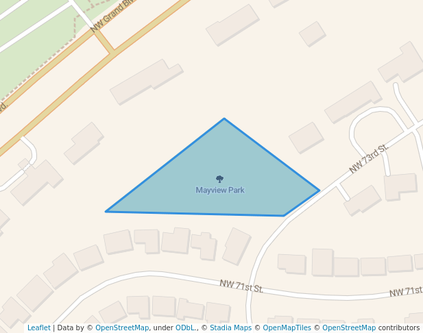 Mayview Park in Oklahoma City | Map and Routes
