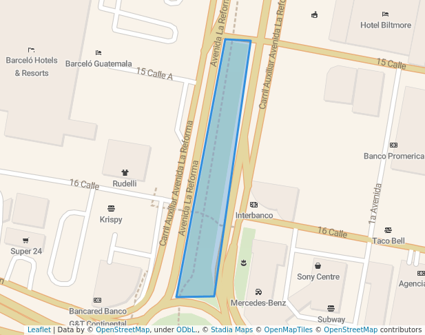 Corredor Avenida Reforma