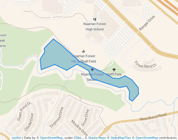 Naaman Forest Section