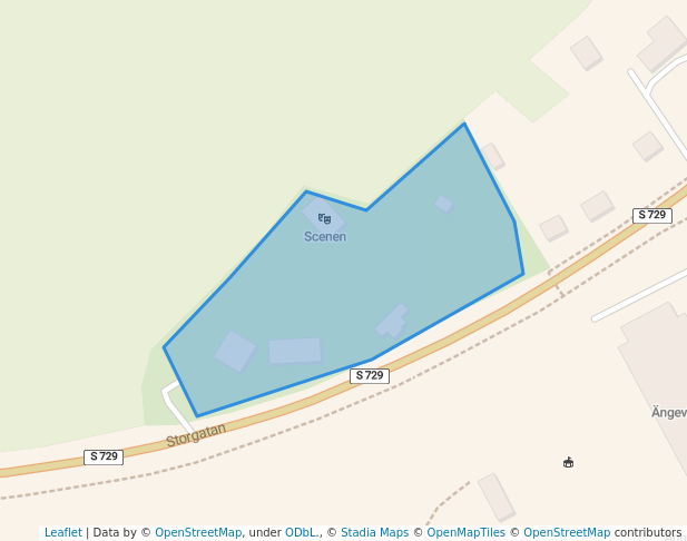 walking in Forshaga Folkets Park map in Forshaga