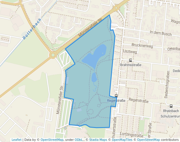 Freizeitpark in Rheinbach | Map and Routes