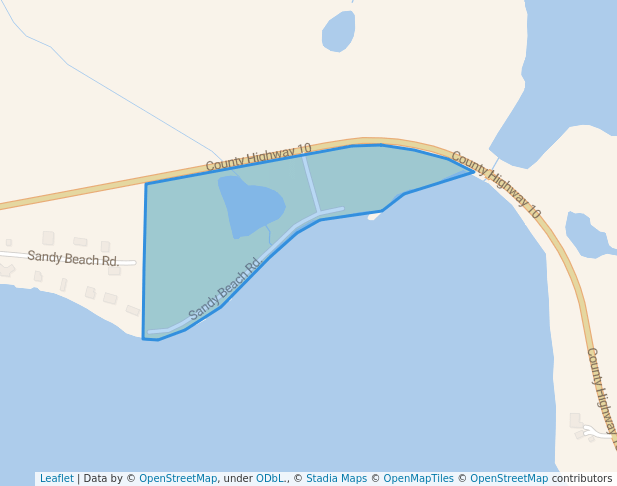 walking in Roadside Park map in Mentor