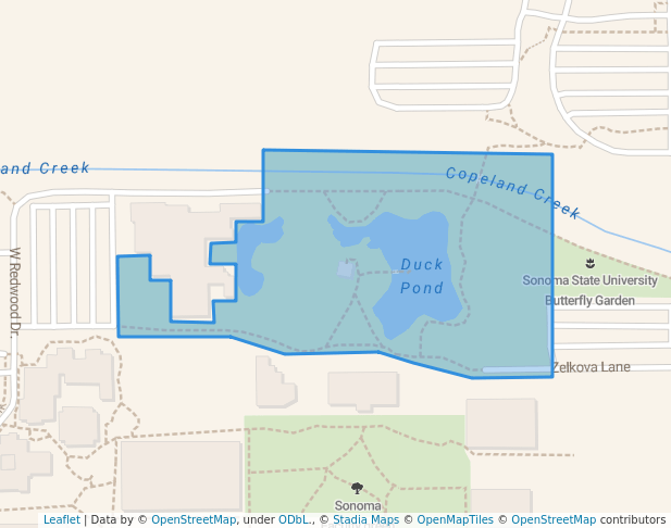 Sonoma State University green