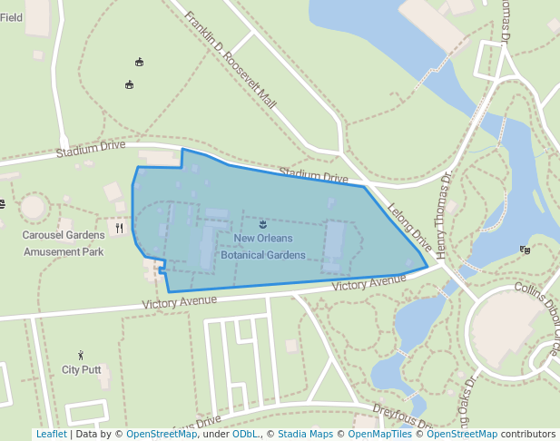 New Orleans Botanical Gardens