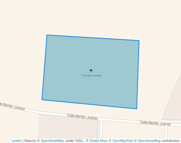 Campo verde in Purísima de Bustos | Map and Routes