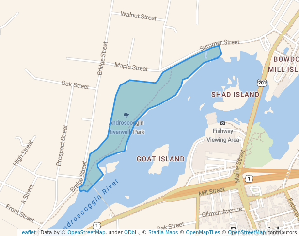 Androscoggin Riverwalk Park