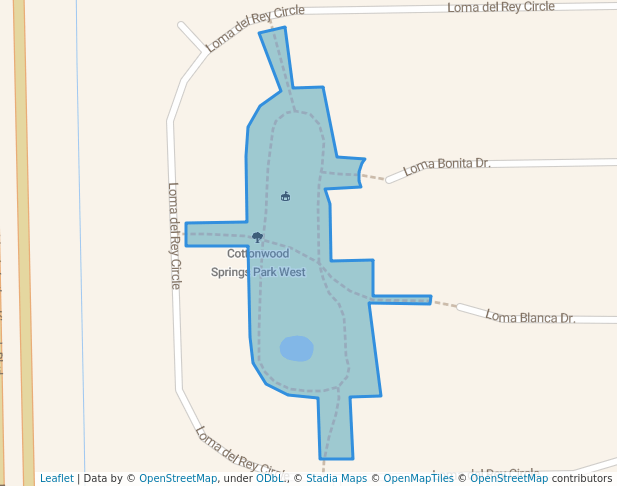 Cottonwood Springs Park West