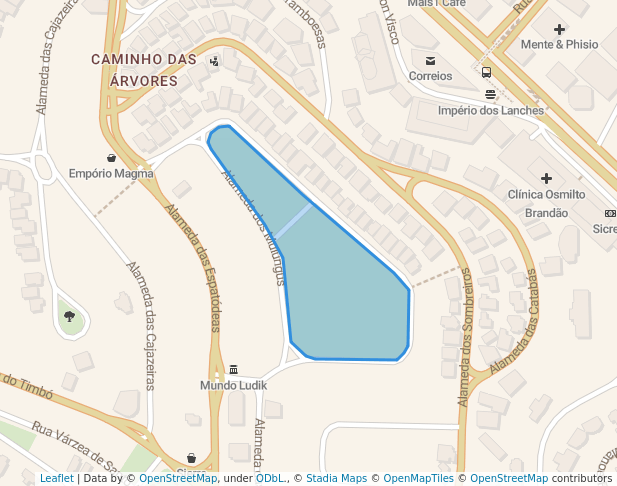 walking in Praça Professor Pedro Calmon map in Salvador