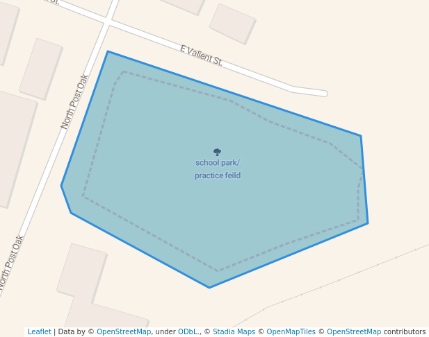 walking in school park/ practice feild map in Dublin