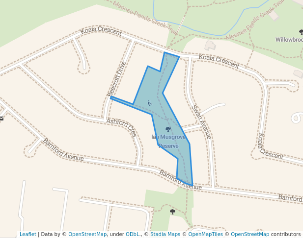 Ian Musgrove Reserve