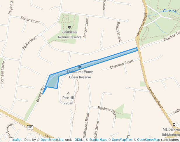 Melbourne Water Linear Reserve