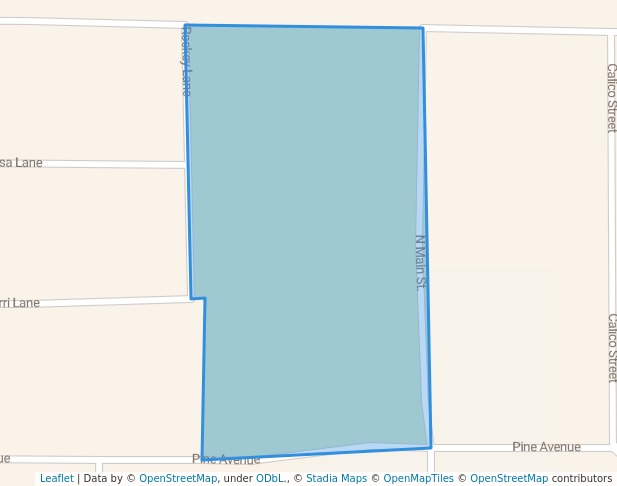 walking in Hansen Park map in Hansen