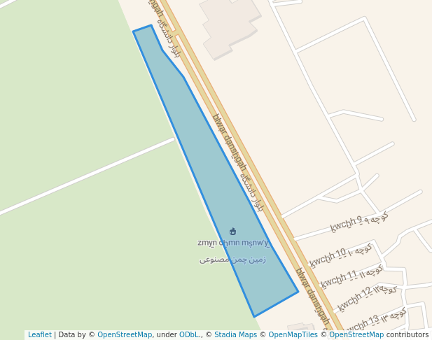 پارک دانشجو-کوثر in Minab | Map and Routes