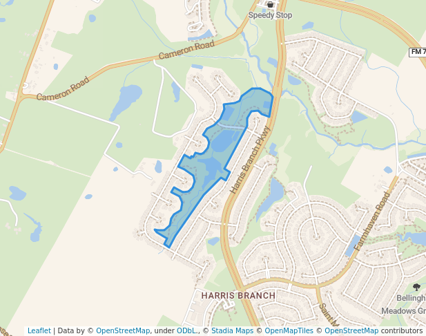 Stirling Bridge Greenbelt in Austin - Thumb 2403 