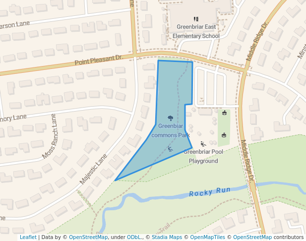 Greenbiar commons Park