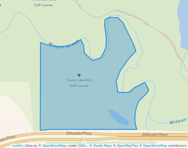 Towne Lake Disc Golf Course