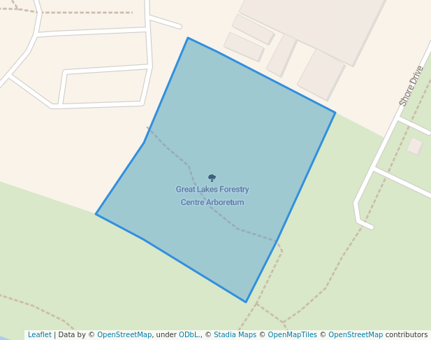 Great Lakes Forestry Centre Arboretum