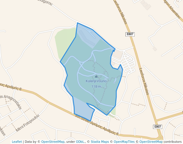 Kale Vounari Municipal Park, Kato Polemidia