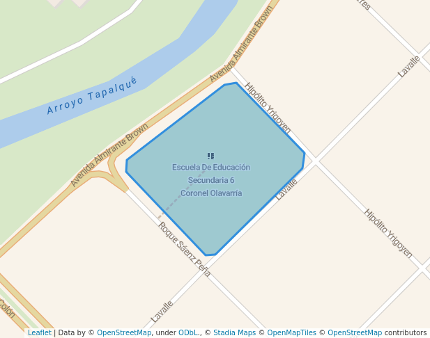 Plaza escuela Nacional de Olavarria