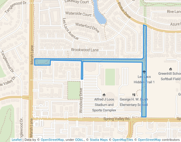 Les Lacs Hidden Trail 1