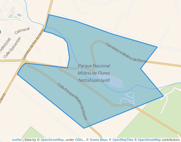 Parque Nacional Molino de Flores Netzahualcoyotl