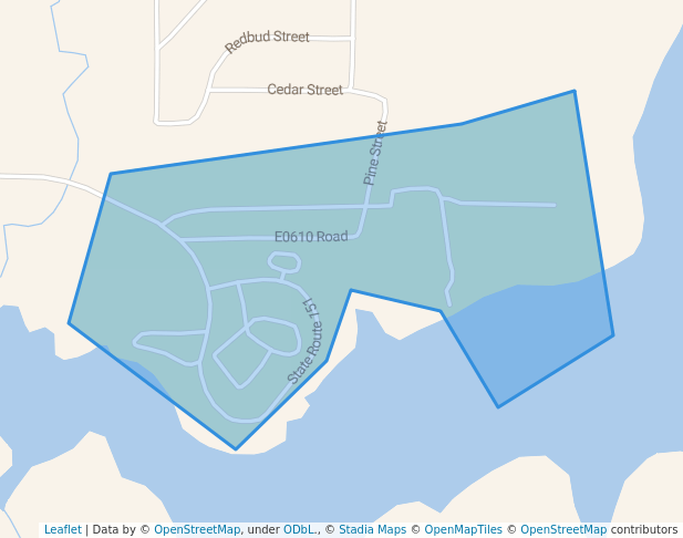 walking in Prairie View map in Mannford