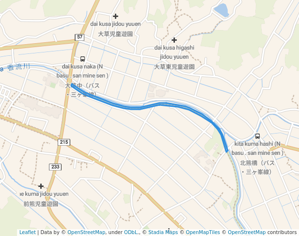 香流川緑地