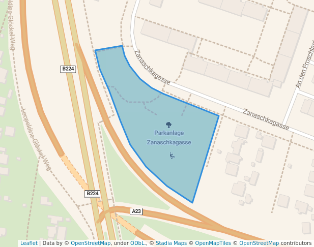 Parkanlage Zanaschkagasse