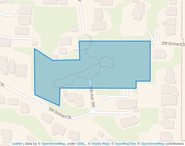 Orchard Street Ravine