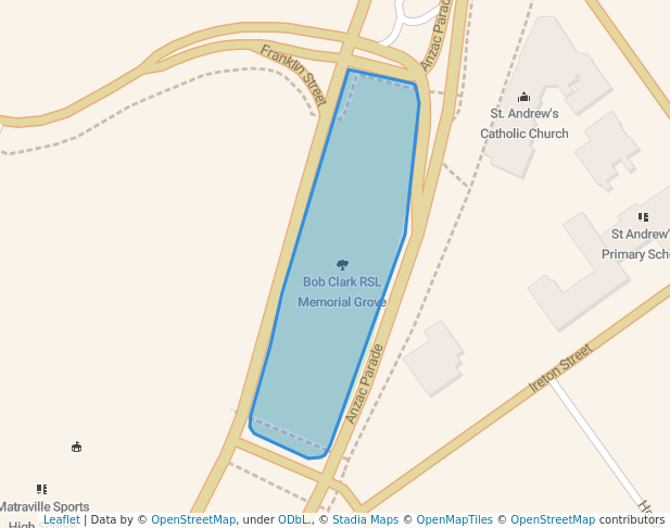 Bob Clark RSL Memorial Grove