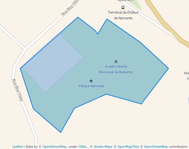 Parque Itamonte in Itamonte | Map and Routes