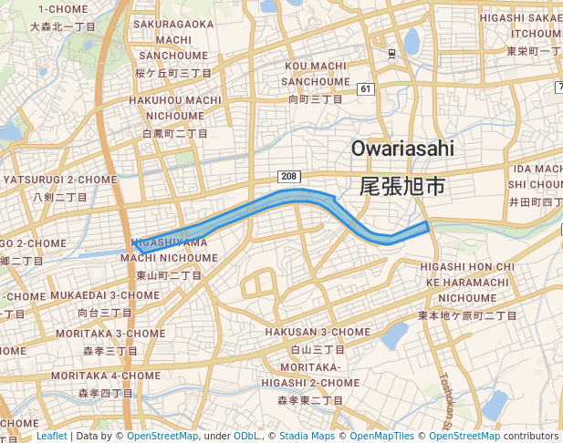 矢田川河川緑地