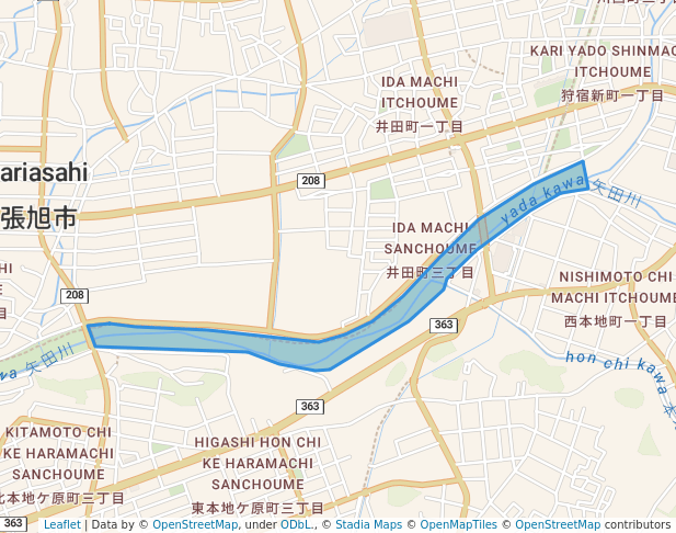 矢田川河川緑地