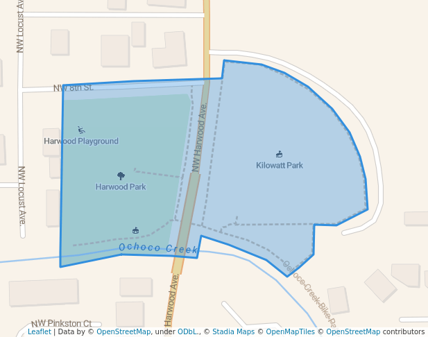Kilowatt and Harwood Park and Field
