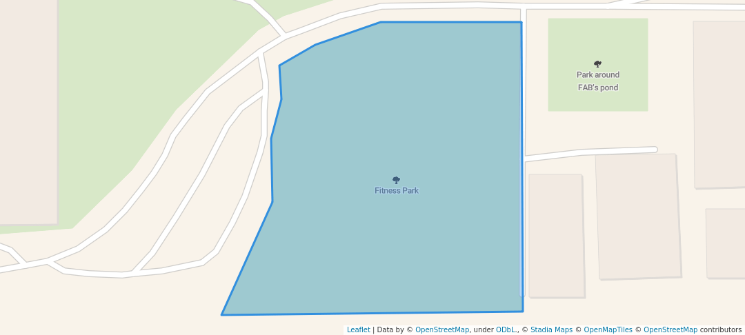 walking in Fitness Park map in Khlong Nueng