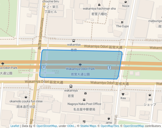 Wakamiya Odori Park