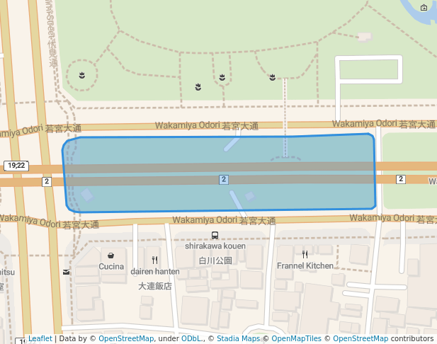 Wakamiya Odori Park