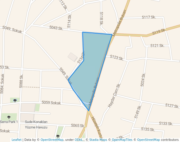 walking in Çamlık Muhtar Necati Memiş Parkı map in Torbalı