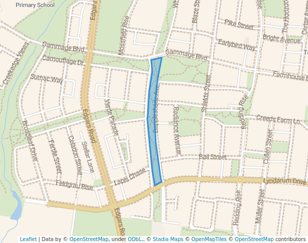 Proposed Epping North Rail Line Easement