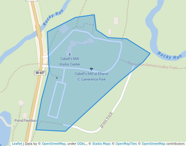 Cabell's Mill at Ellanor C. Lawerence Park