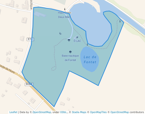 Base nautique de Fontet