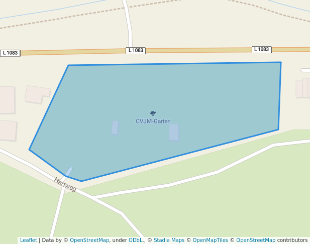 walking in CVJM-Garten map in Heidenheim an der Brenz