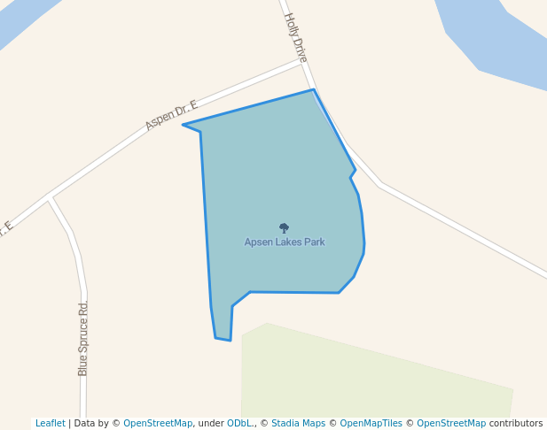 walking in Apsen Lakes Park map in Oakbank