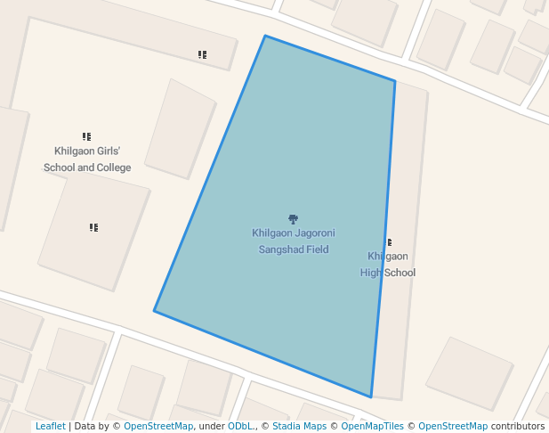 Khilgaon Jagoroni Sangshad Field