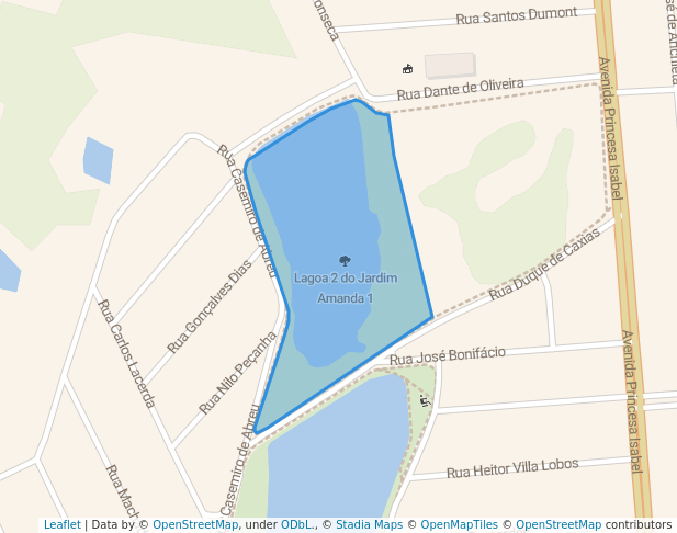 Lagoa 2 do Jardim Amanda 1