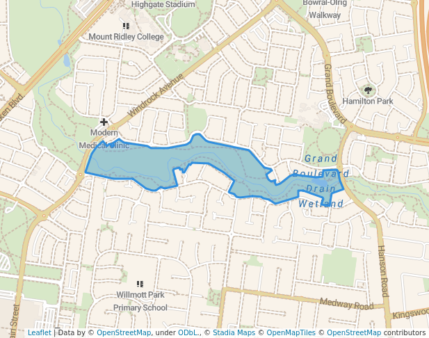 Malcolm Creek Linear Park