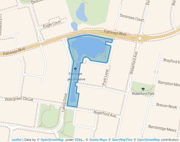 Fairways Lake Reserve