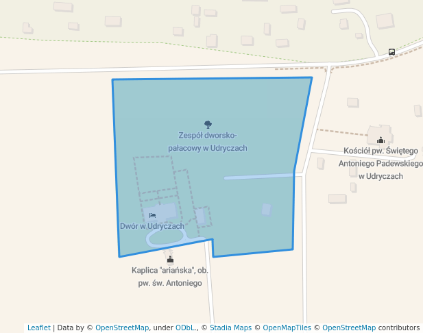 Zespół dworsko-pałacowy w Udryczach