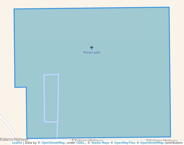walking in Rotary park map in Charlotte