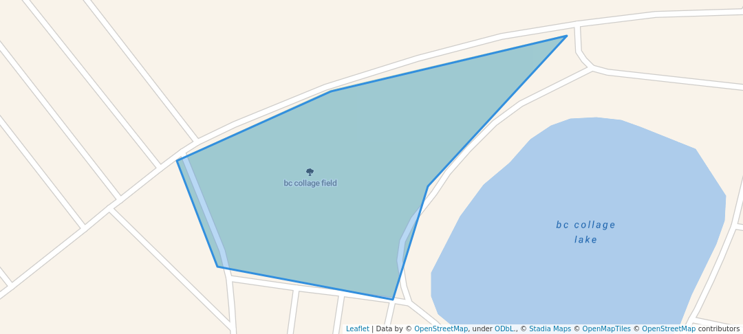 walking in bc collage field map in Asansol